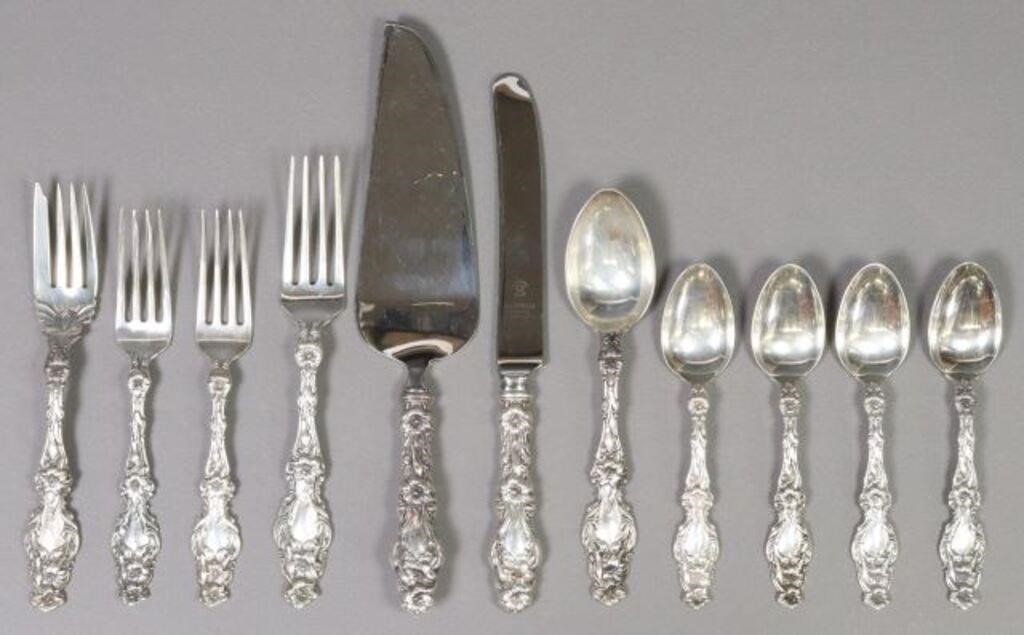(11) GORHAM & WHITING LILY STERLING