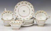 (11) HAND-PAINTED PORCELAIN SH