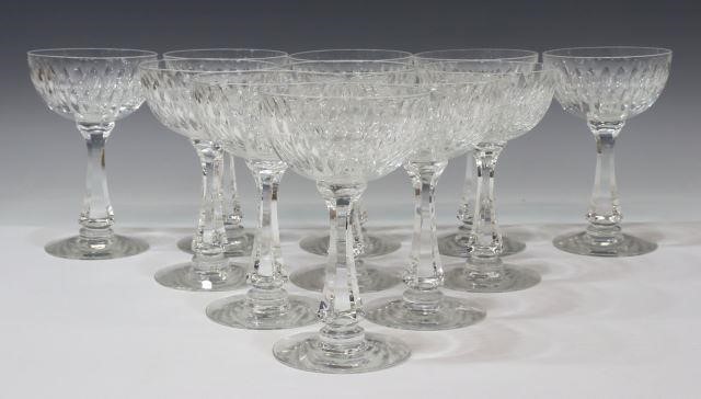 (11) HAWKES 'EARDLEY' CUT CRYSTAL
