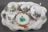 11 HEREND PORCELAIN DISHESSet