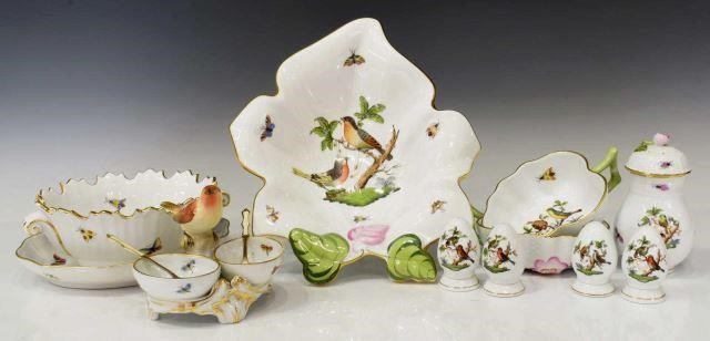(11) HEREND ROTHSCHILD BIRD