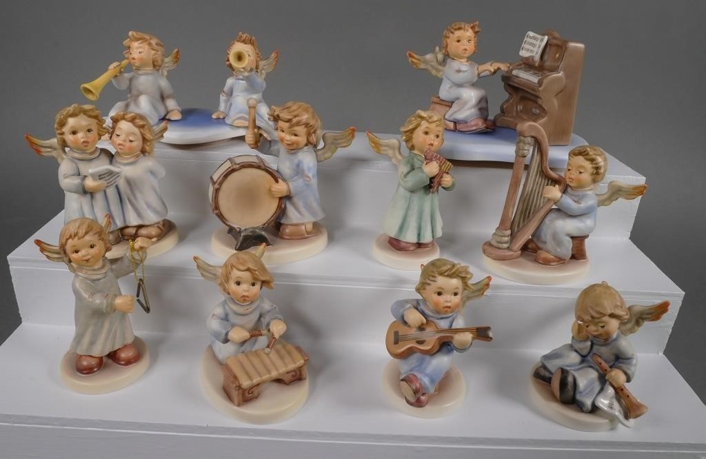 (11) HUMMEL ANGEL FIGURINES