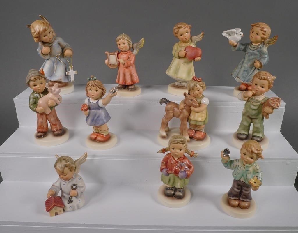 (11) HUMMEL FIGURINES