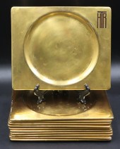 (11) JEAN LUCE GILT PORCELAIN