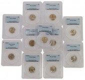 (11) JEFFERSON WARTIME SILVER