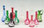 11 MARY GREGORY GLASS ITEMS, I