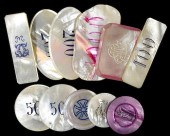 11 MISCELLANEOUS ENGRAVED MOTH