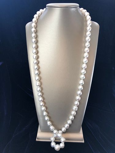 11 MM - 14.5 MM WHITE BAROQUE SOUTH