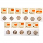 11 MORGAN SILVER DOLLARS 1879