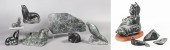 (11) Native Canadian stone car