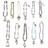 (11 PC) PAULETTE SAJEN CARVED
