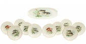 11 PC. PORCELAIN FISH SERVICE