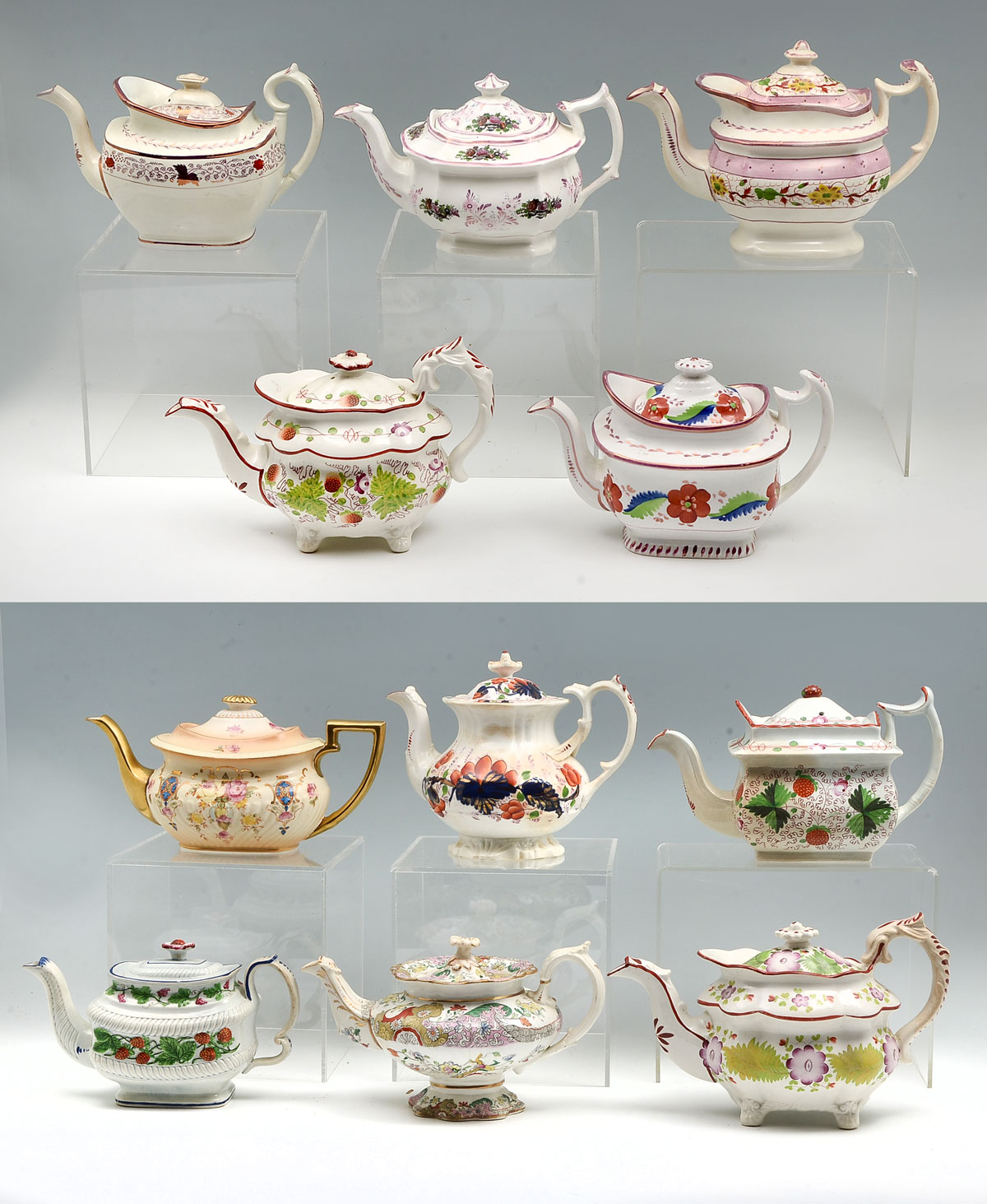 11 PC. TEAPOT COLLECTION: 11