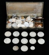 11 PC. U.S. MINT SILVER DOLLAR