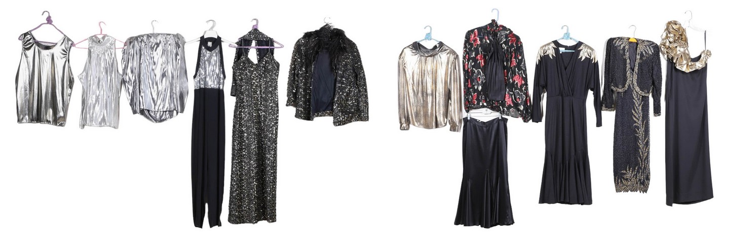 (11) Pc Vintage eveningwear group