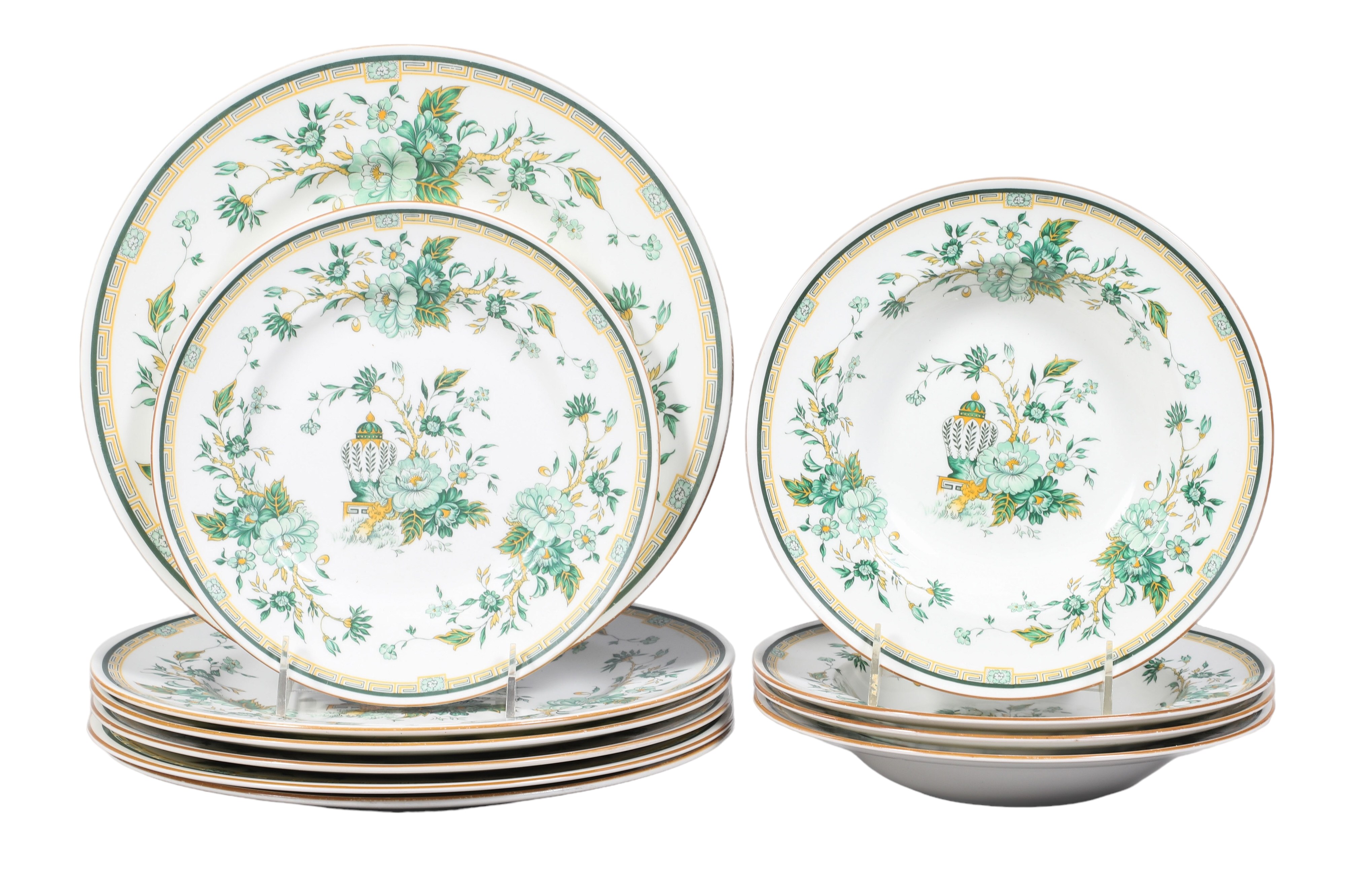 (11) Pcs Crown Staffordshire