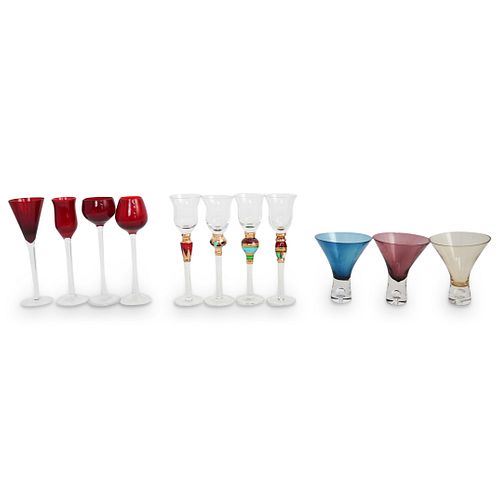 (11 PCS) GLASSWARE GROUPING