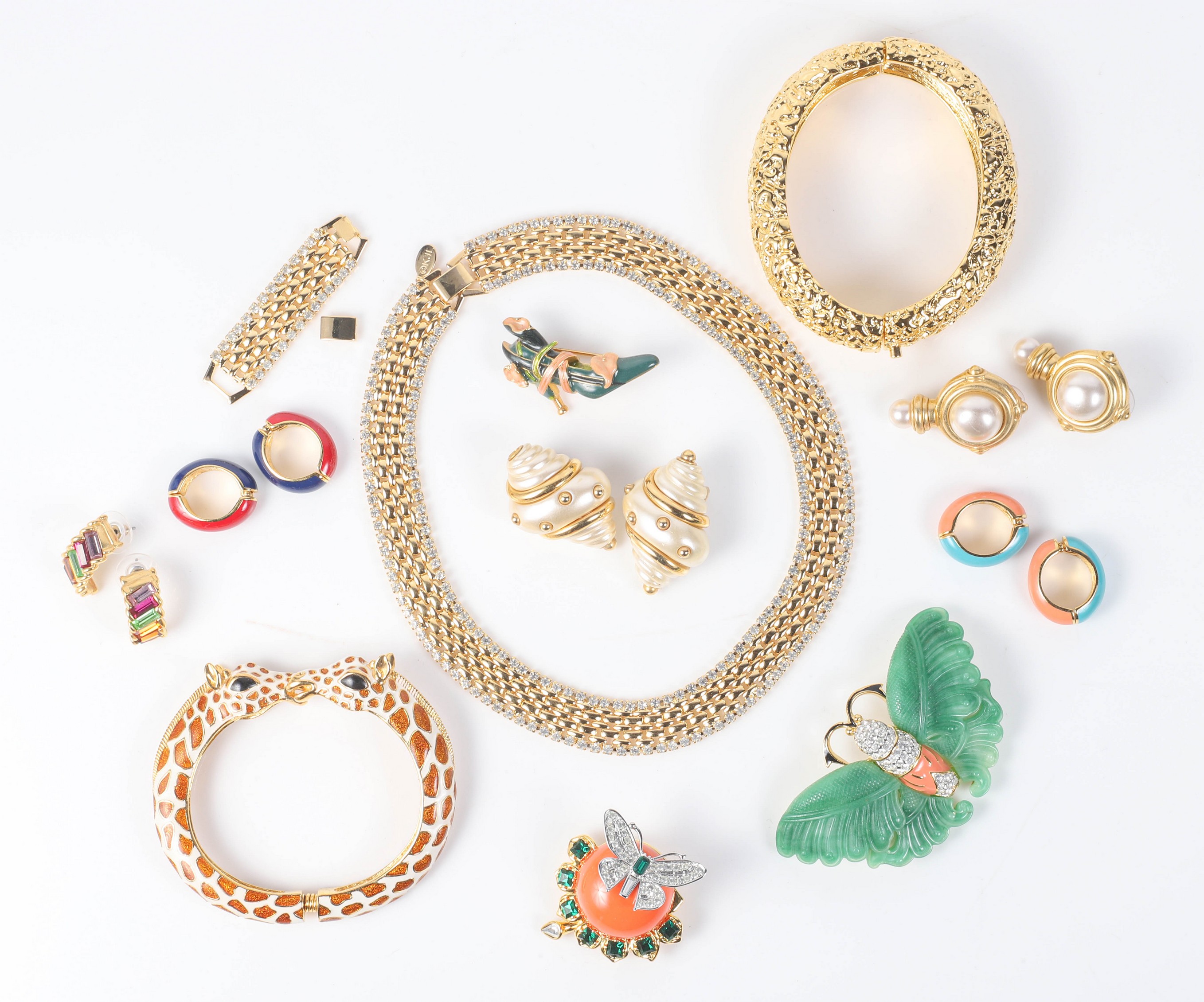 (11) Pcs Kenneth Jay Lane jewelry