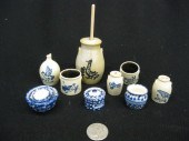 11 pcs. Miniature Crockery & S