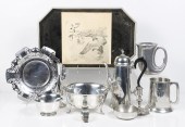 (11) Pcs pewter & other metals