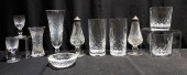11 PCS WATERFORD CRYSTAL VASE,