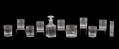 11 PIECE BACCARAT 'HARMONIE' B