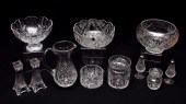 11 PIECE COLLECTION OF WATERFO