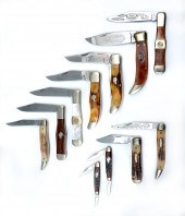 11 PIECE KA-BAR COLLECTOR KNIF