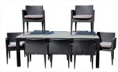 11 PIECE OUTDOOR SET, SET OF 1