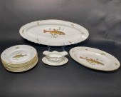 11 PIECE RICHARD GINORI FISH S