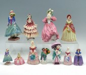 11 PIECE ROYAL DOULTONS LADIES