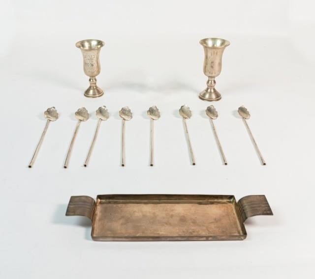 11 PIECES OF MEXICAN STERLING