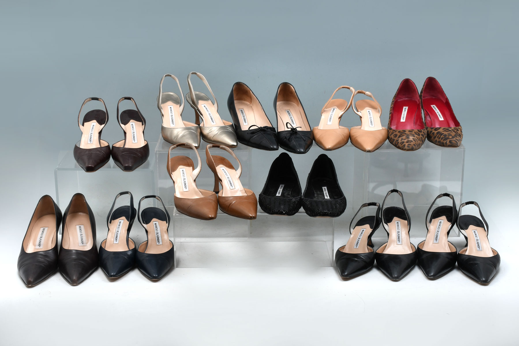 11 PR MANOLO BLAHNIK SHOES: A