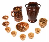 (11) Rockingham and Spongeware