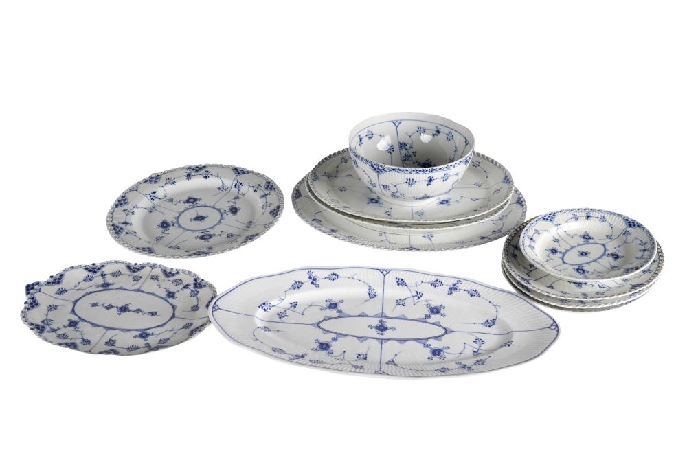 11 ROYAL COPENHAGEN PORCELAIN