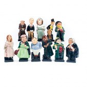 11 ROYAL DOULTON MINIATURE FIG