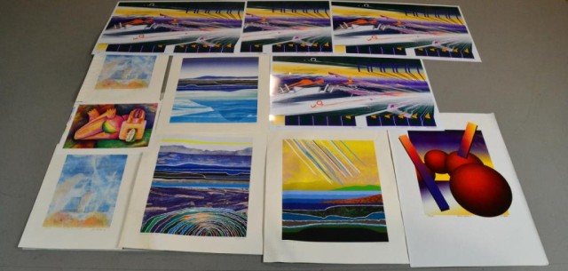 (11) SERIGRAPHS LAZER PRINTSVarious