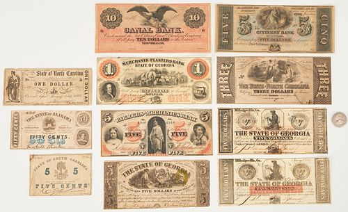 11 SOUTHERN OBSOLETE CURRENCY