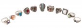 (11) Sterling rings to include