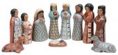 (11) TONALA POTTERY CRECHE NAT