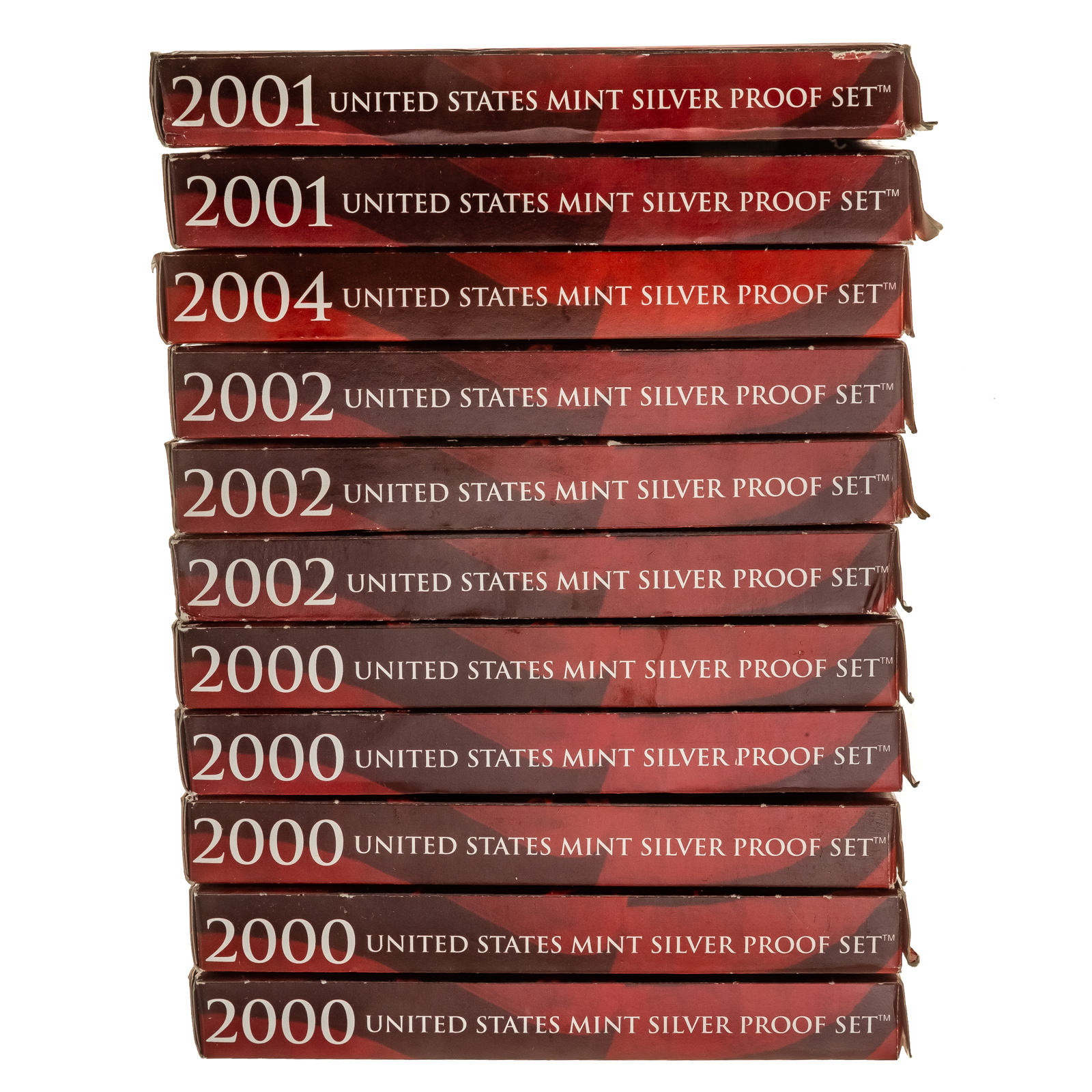 11 US SILVER PROOF SETS Five