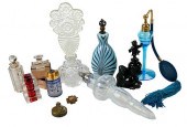 11 VARIOUS GLASS, ACRYLIC AND