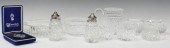 (11) WATERFORD CUT CRYSTAL TAB