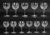 11 WATERFORD LISMORE CRYSTAL O