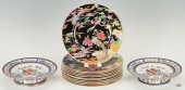 11 WEDGWOOD PLATES AND 2 SAMSO