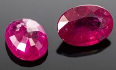 1.10 CTTW. LOOSE OVAL-CUT RUBY