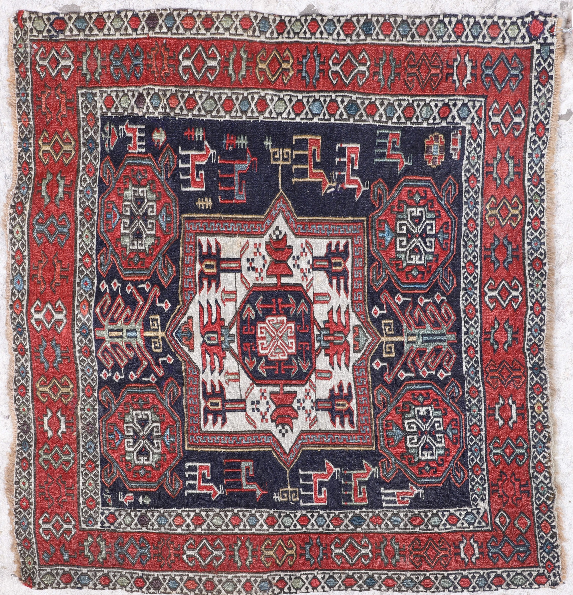 1'10" X 1'9" South Caucasian Bag