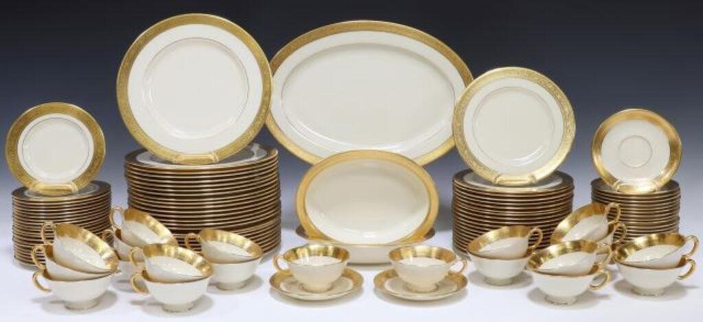111) LENOX WESTCHESTER IVORY & GOLD