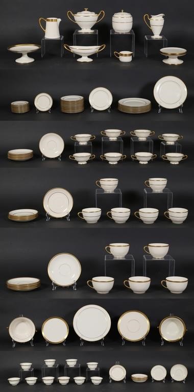 111 PIECES LENOX GREEN MARK