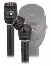 112. INKWELL CANE -CA. 1900 -E